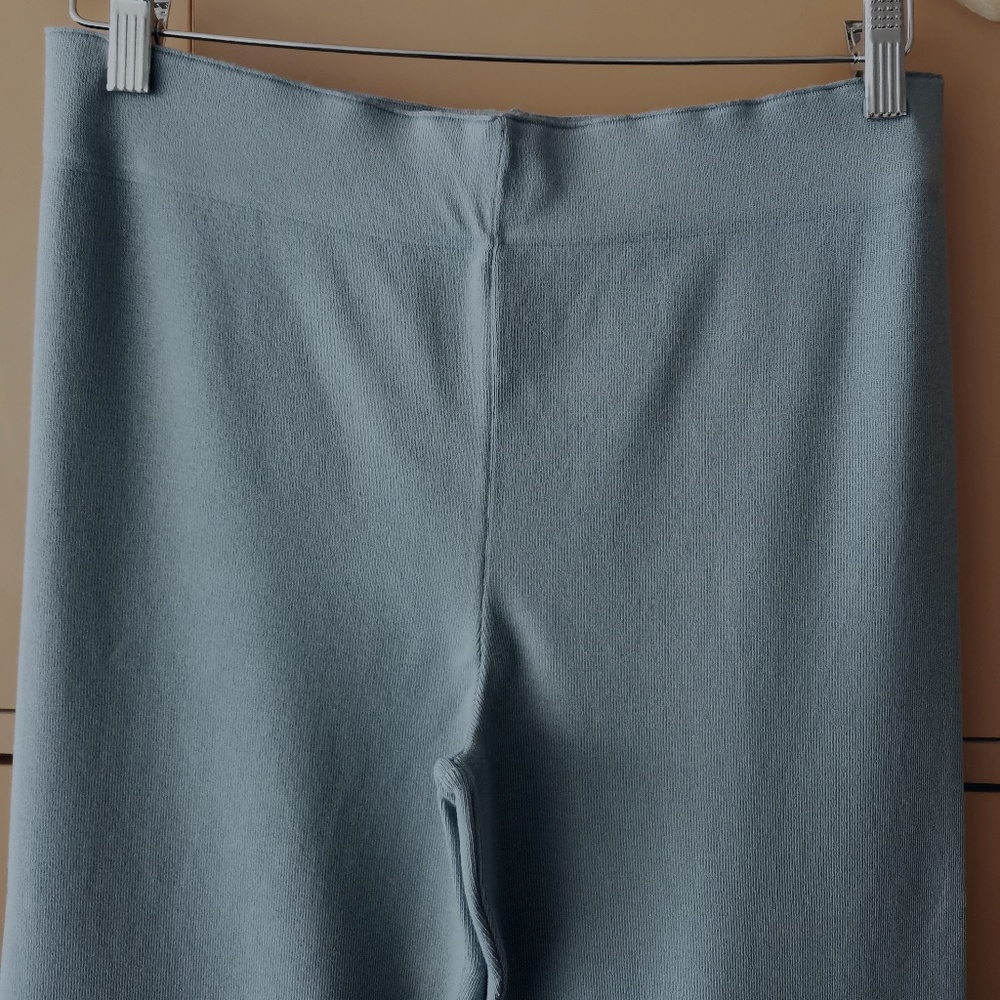 MANGO BUNDLE Knitted top with ruffle detail & Ruched-detail trousers - NWT (L) - Picture 12 of 16